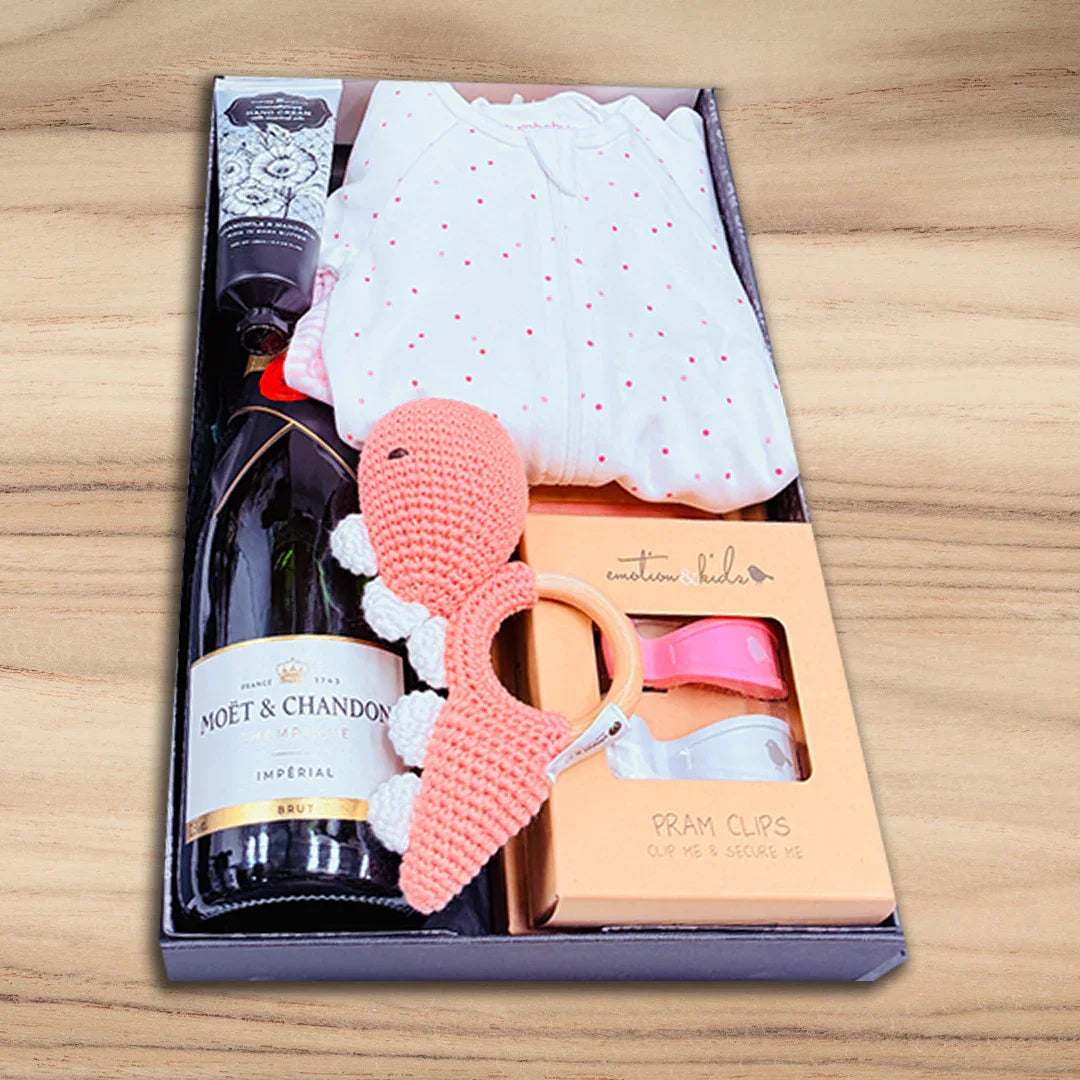 Celebrate Baby Girl With Moet - Tastebuds