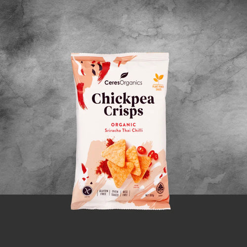 Ceres Organics Sriracha Chilli Chickpea Crisps 100g