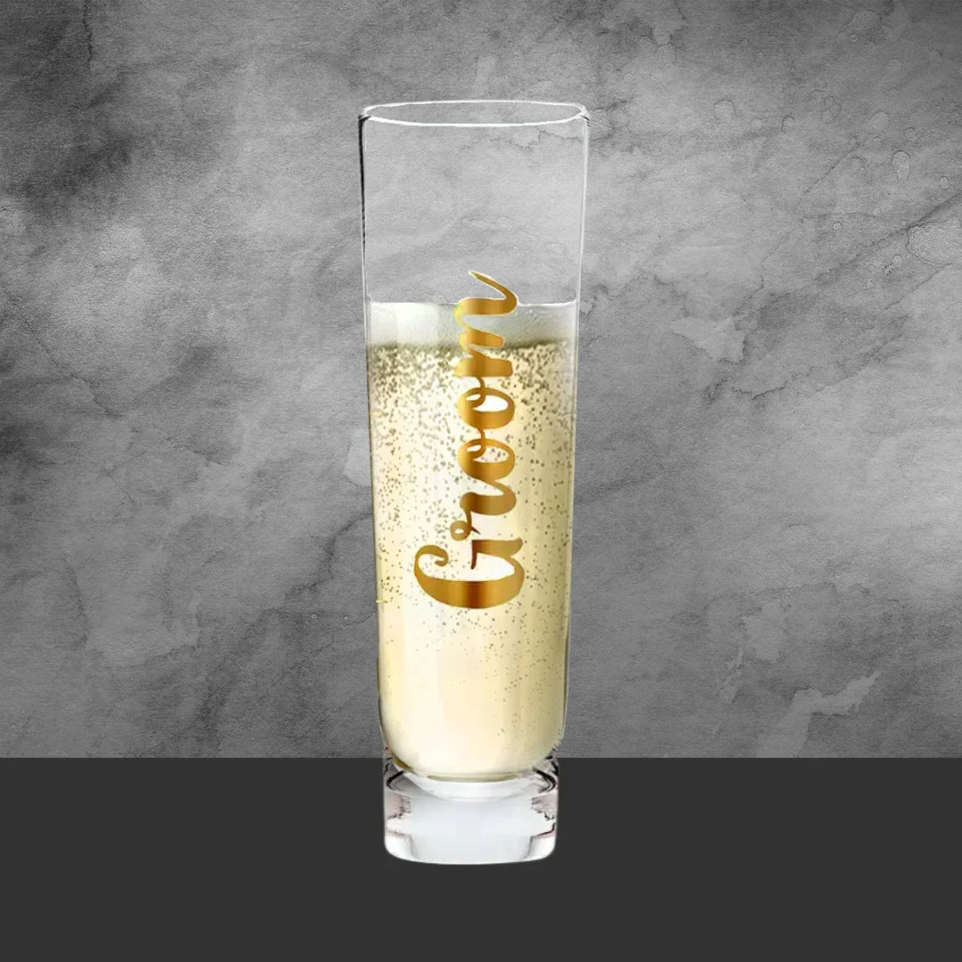 Champagne Flute Groom - Tastebuds
