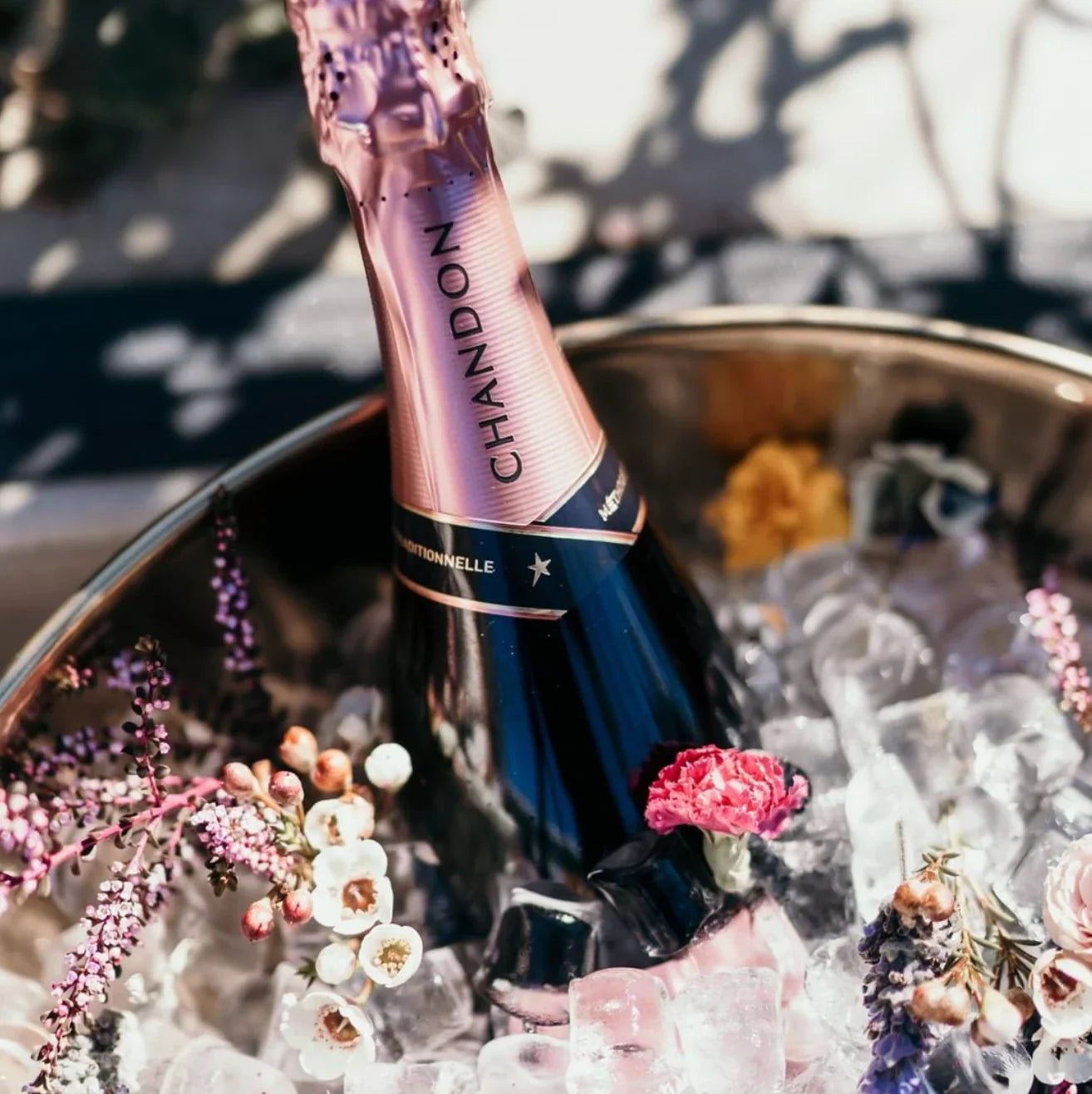 Chandon Rose Christmas Hamper For Her - Tastebuds
