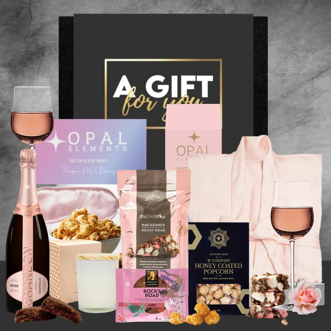 Chandon Rosé Wine & Pamper Hamper (Copy) - Tastebuds