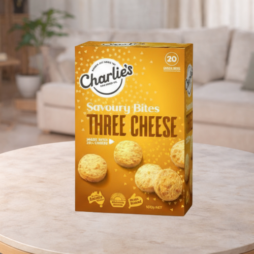 Charlie's Fine Foods Three Cheese Mini Cheese Bites 60g