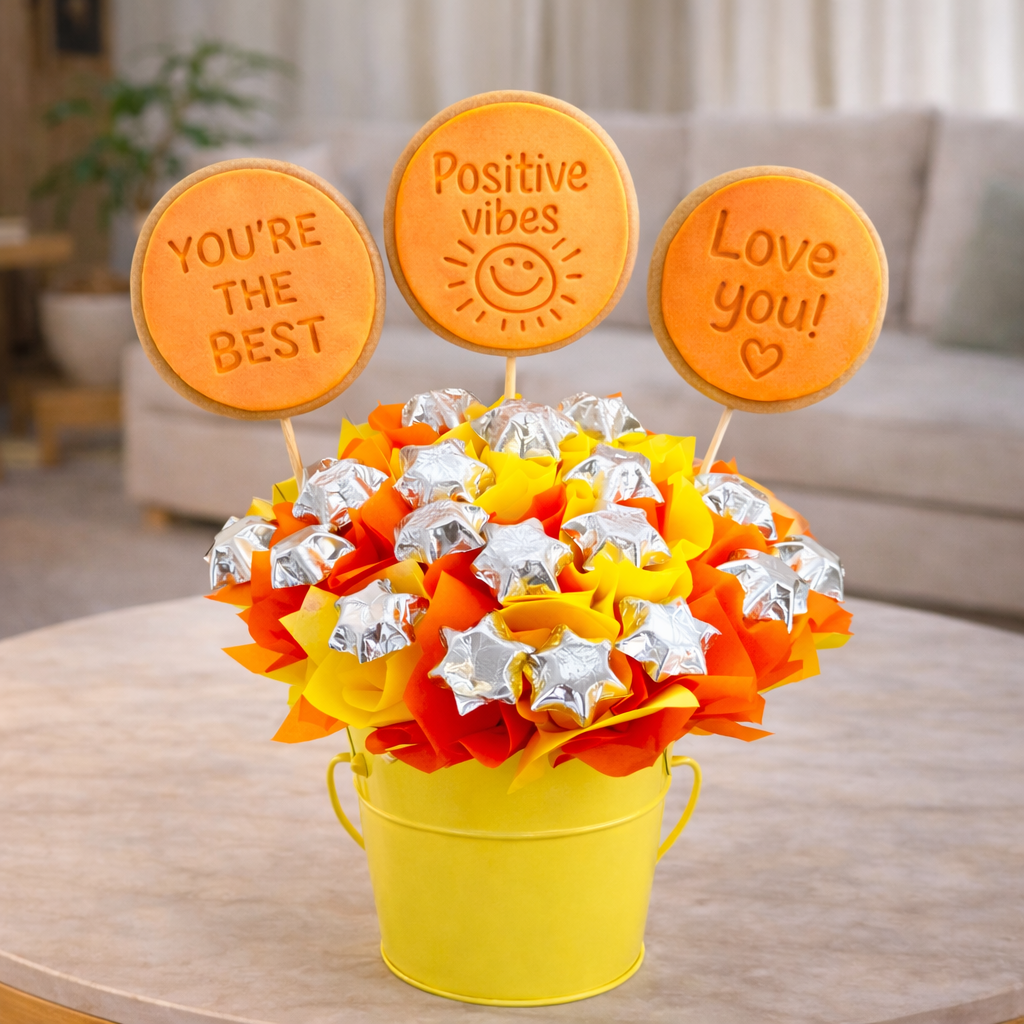 Cheer Up Cookie Bouquet