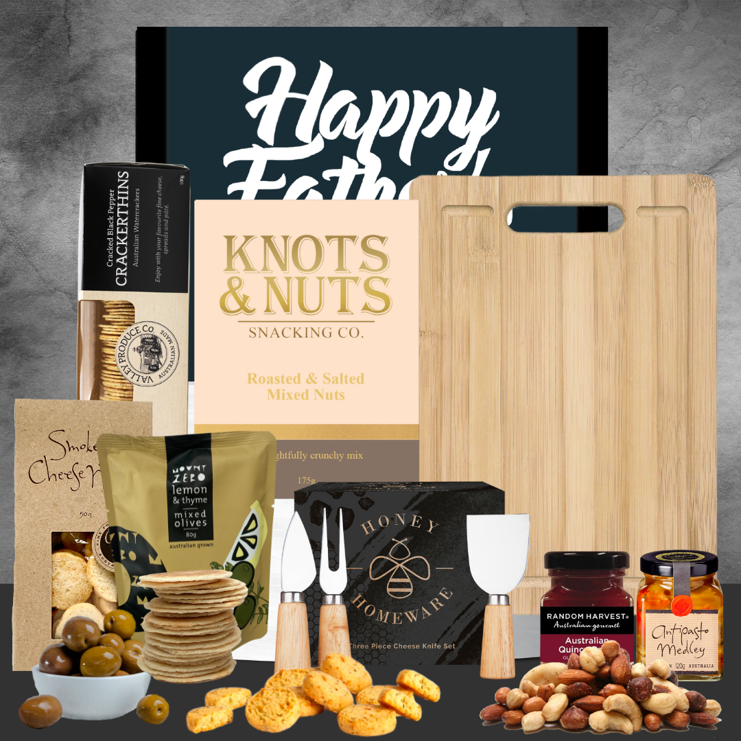 Cheese & Crackers Hamper For Dad