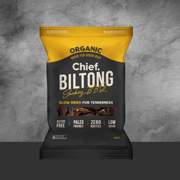 Chief Nutrition Smokey BBQ Biltong 30g
