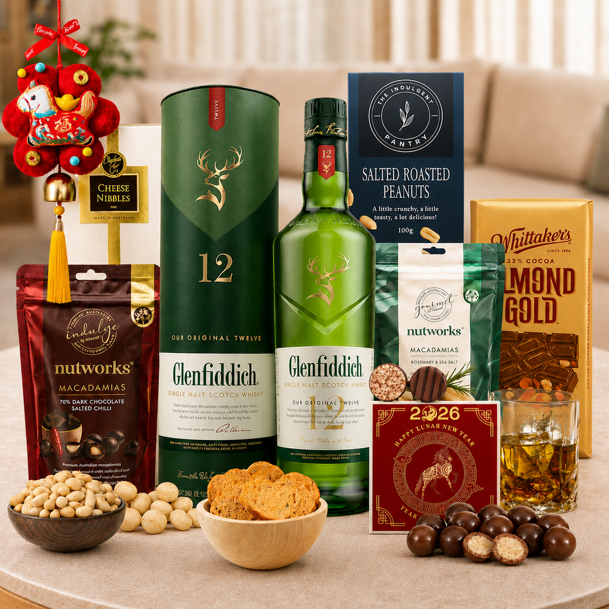 Chinese New Year Glenfiddich Gift Hamper for Him