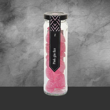 Chocamama Pink Gin Fizz Flavoured Rock Candy 100g - Tastebuds