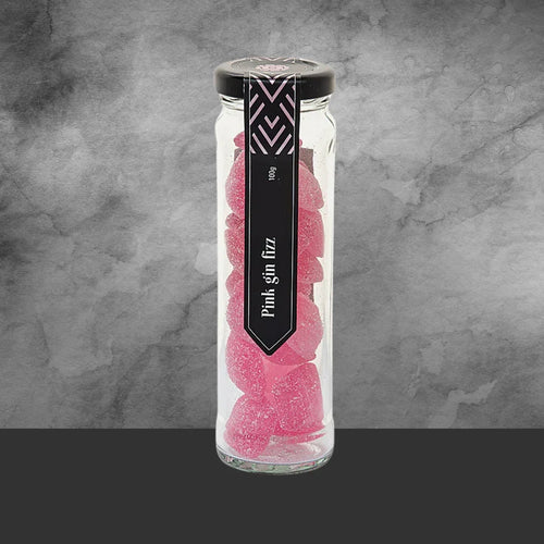 Chocamama Pink Gin Fizz Flavoured Rock Candy 100g