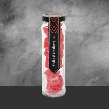 Chocamama Vodka & Cranberry Flavoured Rock Candy 100g - Tastebuds