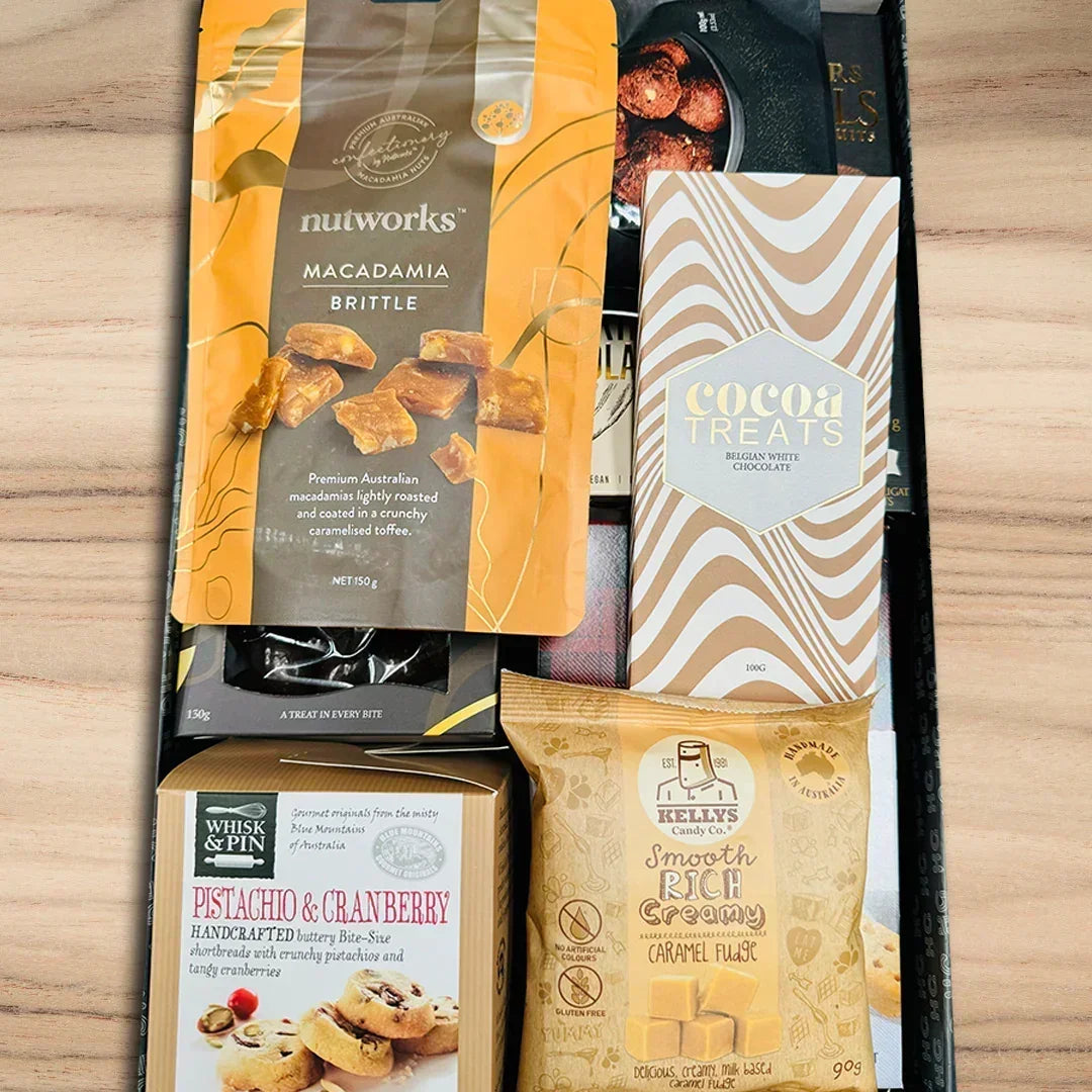 Chocolate Cookies New year Gift Hamper - Tastebuds