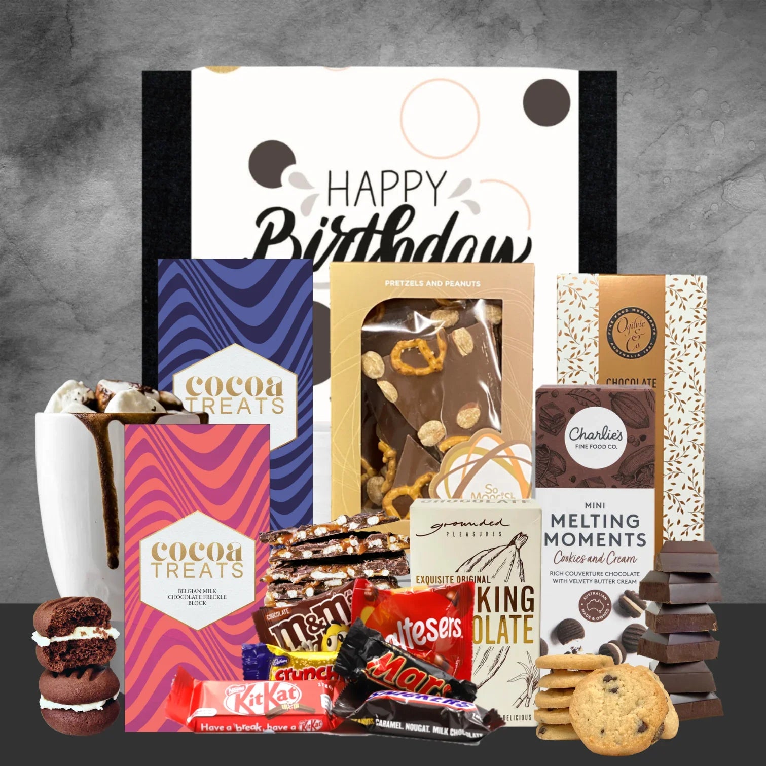 Chocolate & Sweet Birthday Hamper - Tastebuds