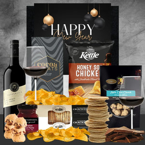 Chocolate & Wine New Year Gift Hamper - Tastebuds