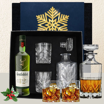 Christmas Glenfiddich Whisky Decanter Hamper