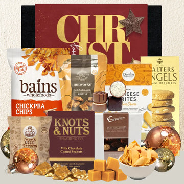 Christmas Hamper With Sweet Snacks