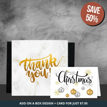 Christmas Thank You Sleeve + Card Bundle - Tastebuds