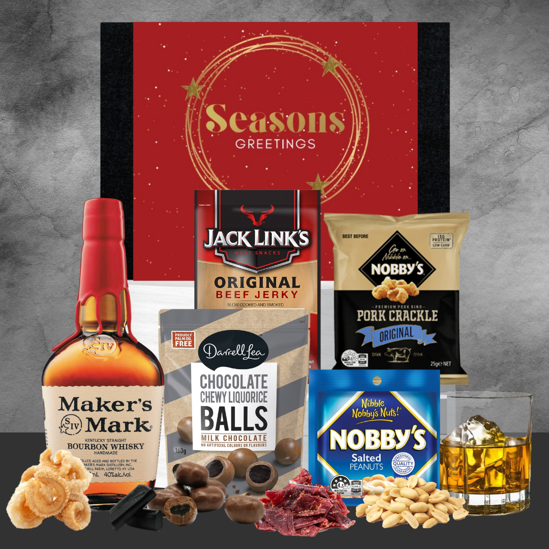 Christmas Bourbon Choice Hamper Makers Mark