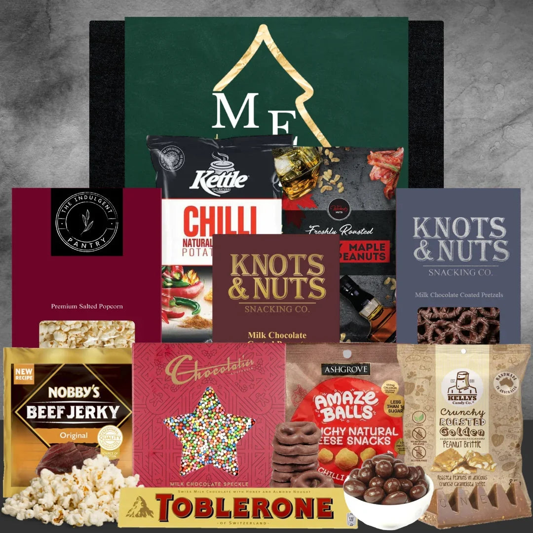Christmas Snack Hamper For Him - Tastebuds