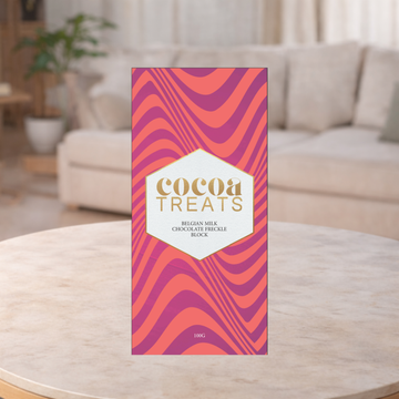 Cocoa Treats Belgian Milk Chocolate Rainbow 100g