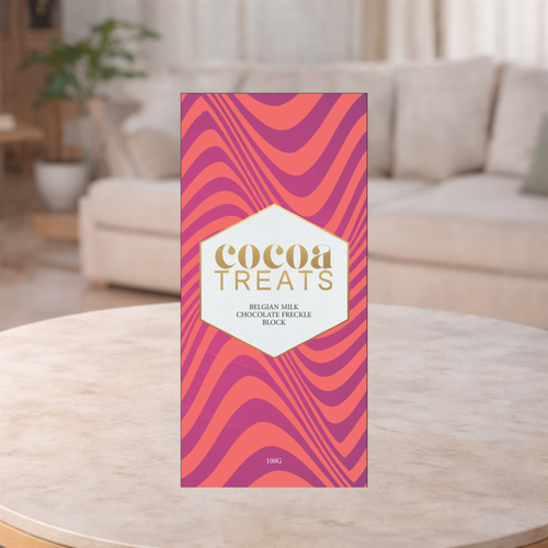 Cocoa Treats Belgian Milk Chocolate Rainbow 100g