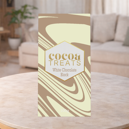 Cocoa Treats Belgian White Chocolate 100g