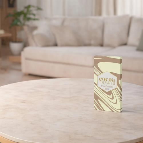 Cocoa Treats Belgian White Chocolate 100g