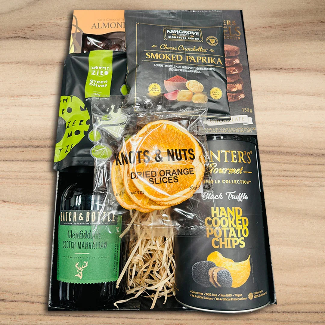 Cocktail Hamper with Alcohol for Him - Tastebuds