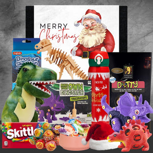 Kids Christmas Dino Dinosaur Hamper - Tastebuds