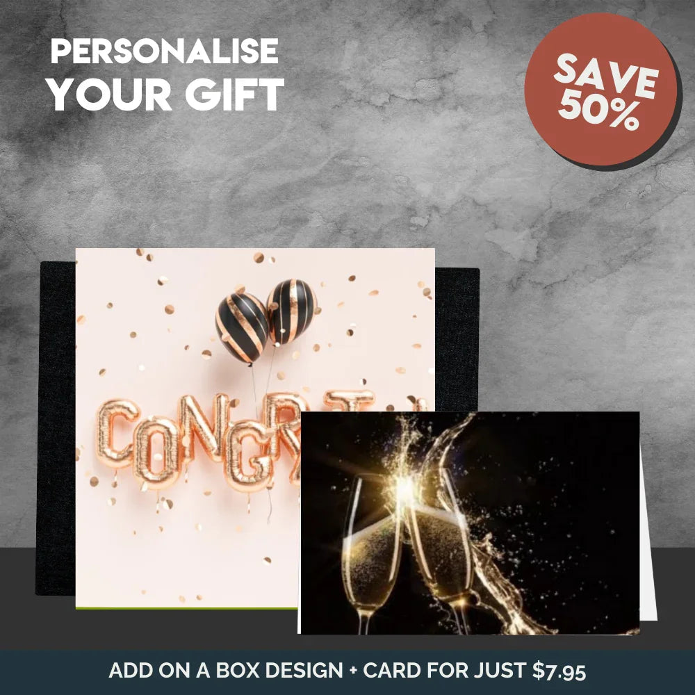 Congrats Balloons Sleeve + Card Bundle - Tastebuds