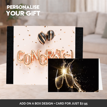 Congrats Balloons Sleeve + Card Bundle
