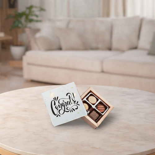 Congrats Pure Indulgence Choc Box 40g