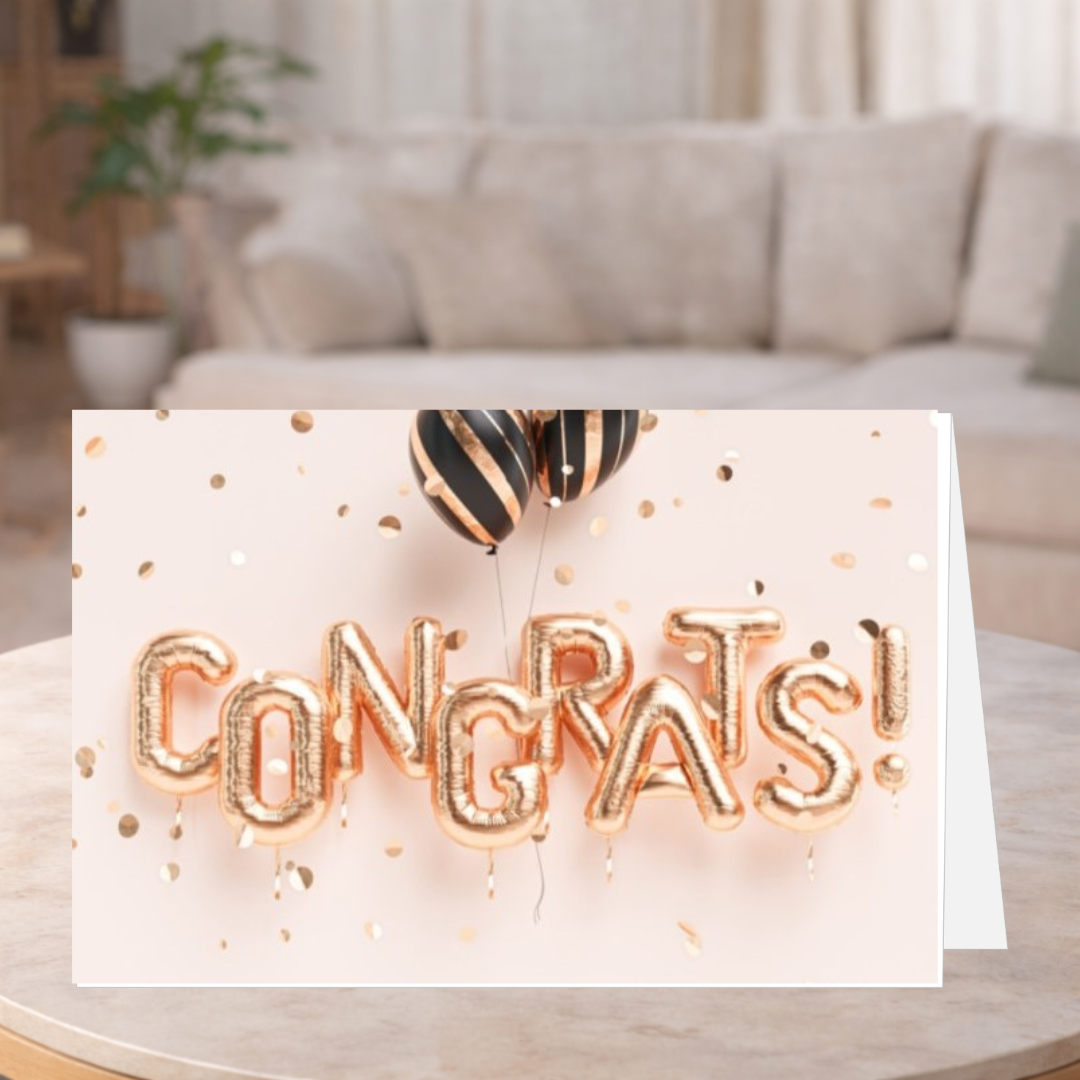 Congratulations Greeting Card
