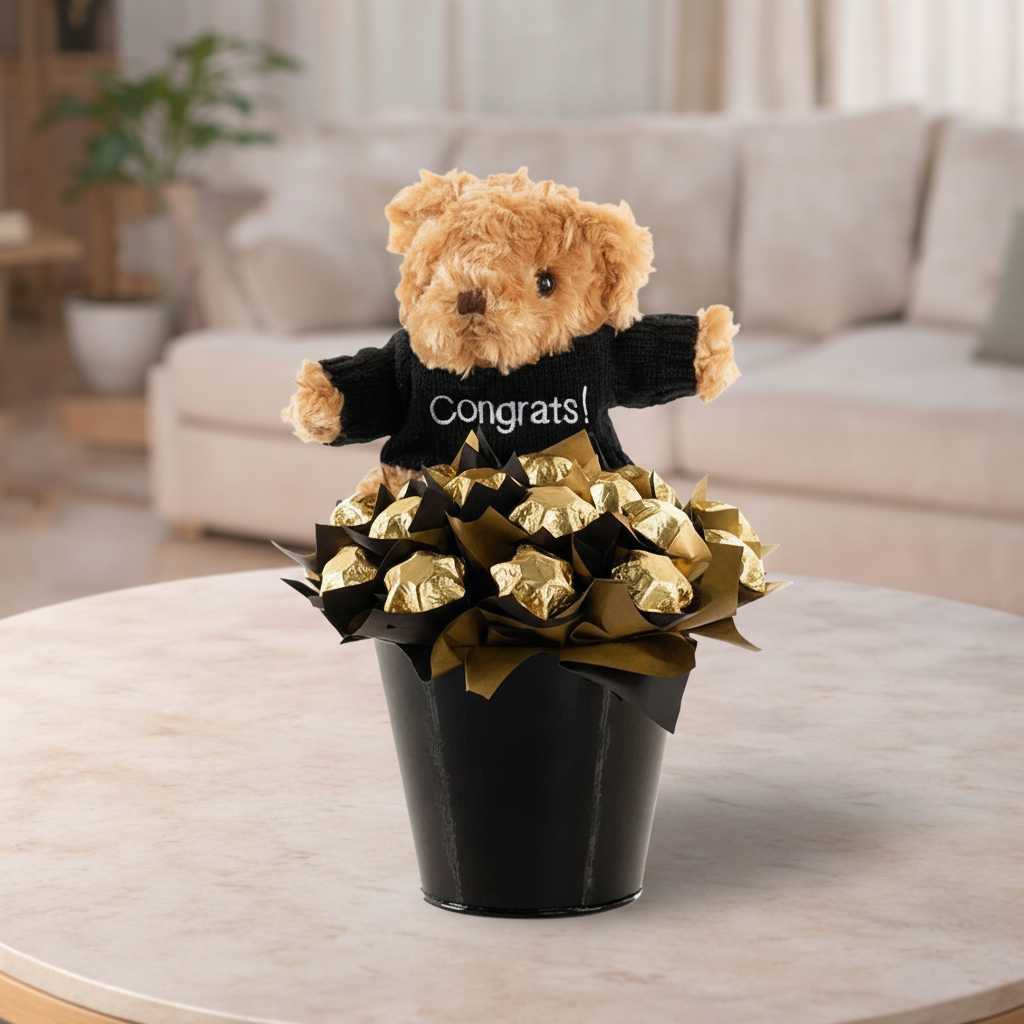 Congratulations Teddy Bouquet