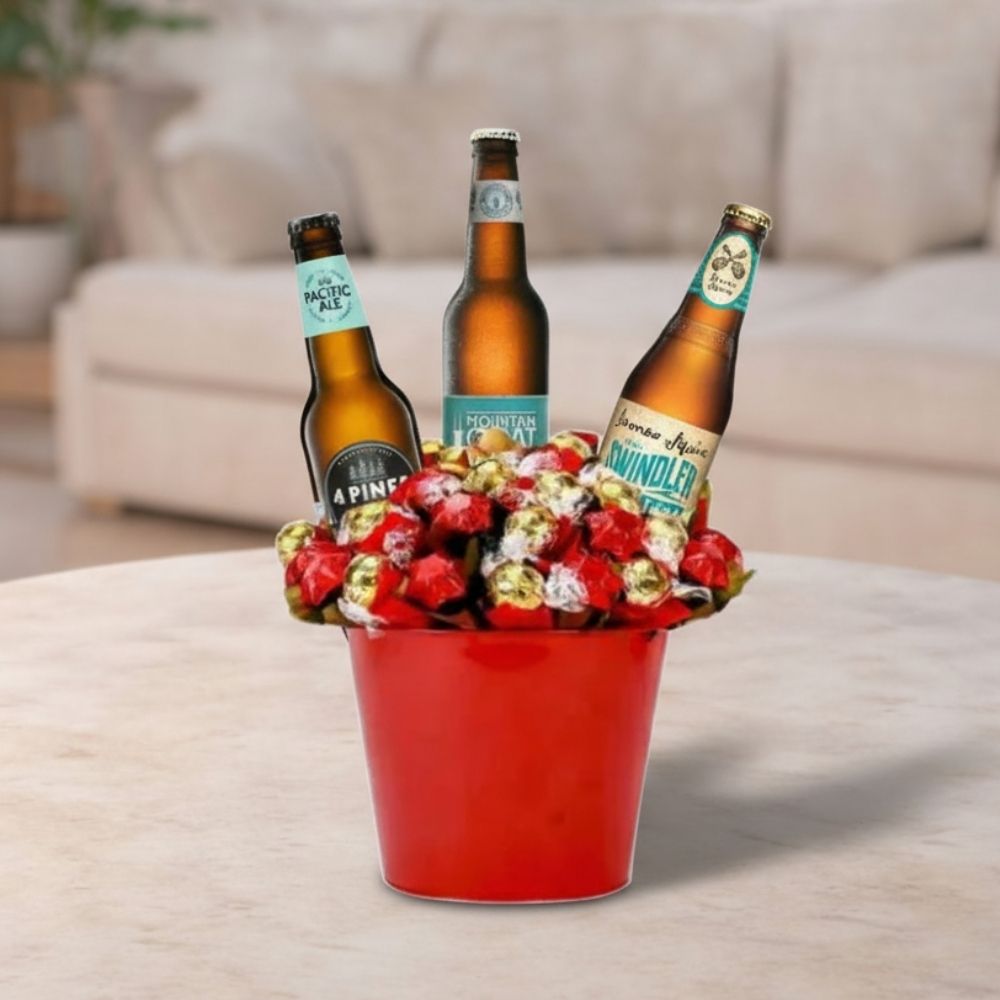 Craft Brews Trio Chocolate Bouquet
