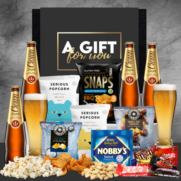 Crown Beer & Nibbles Hamper