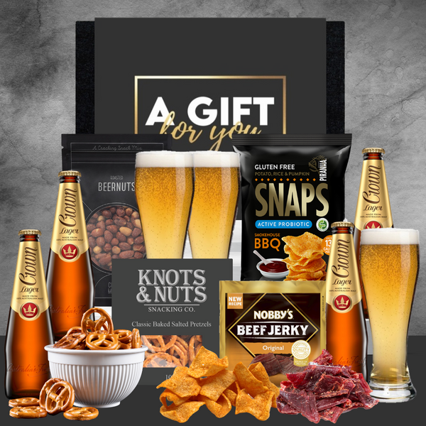 Crown Beer & Snack Hamper