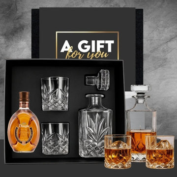 Dimple Whisky Decanter Gift Hamper