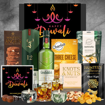 The Diwali Glenfiddich & Snack Hamper - Tastebuds