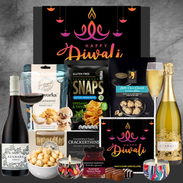 Diwali Red & White Wine Hamper - Tastebuds