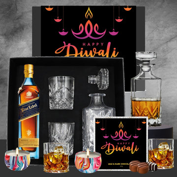 Luxury Diwali Whisky Decanter Hamper - Tastebuds