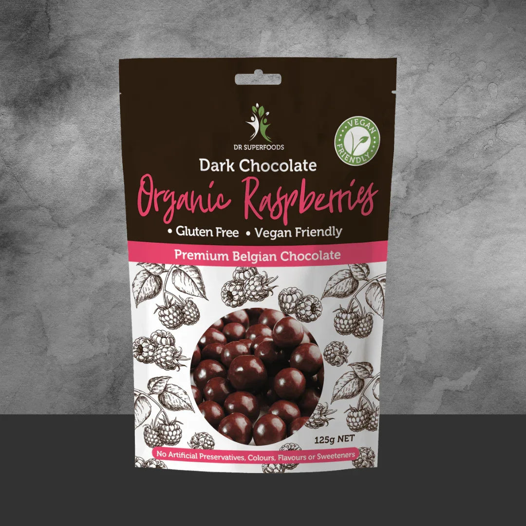 Dr Superfoods Organic Raspberries 125g - Tastebuds
