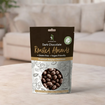 Dr Superfoods Roasted Almonds in Dark Chocolate 125g