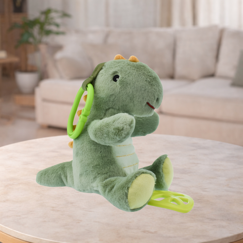 Eleganter Snuggle Buddy Minty Dinosaur Jiggler