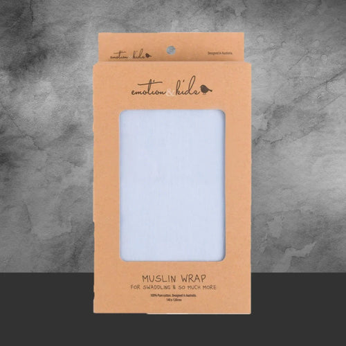 Emotion & Kids Blue Muslin Wrap