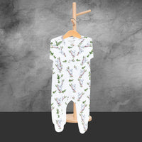 Emotion & Kids Koala Organic Cotton Zip Outfit With Feet 0-3