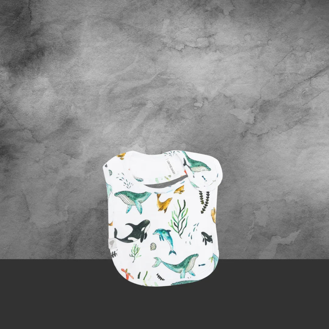 Emotion & Kids Under the Sea Organic Cotton Bib - Tastebuds