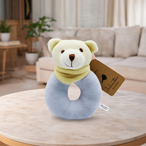Emotion & Kids Blue Bear Rattle