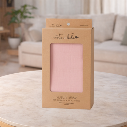 Emotion & Kids Pink Muslin Wrap