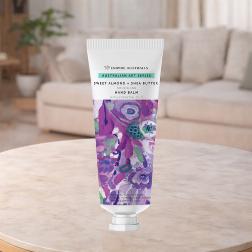 Empire Australia Art Series Sweet Almond Shea Butter Hand Balm 125gm