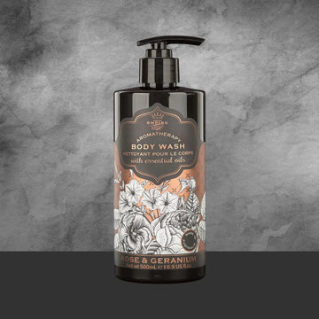 Empire Australia Botanicals Rose & Geranium Body Wash 500ml - Tastebuds