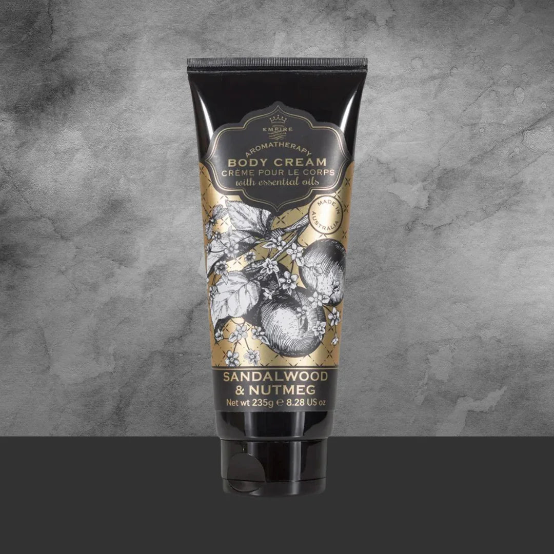 Empire Australia Botanicals Sandalwood & Nutmeg Body Cream 235g - Tastebuds